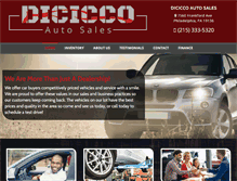 Tablet Screenshot of diciccoauto.com